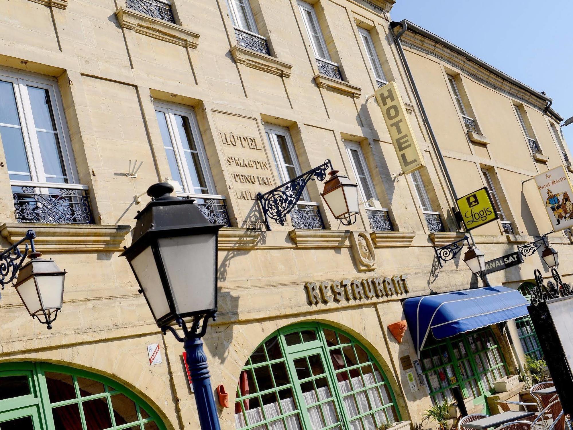 Hostellerie Saint Martin- Logis Hotel Et Restaurant Creully sur Seulles Exterior foto